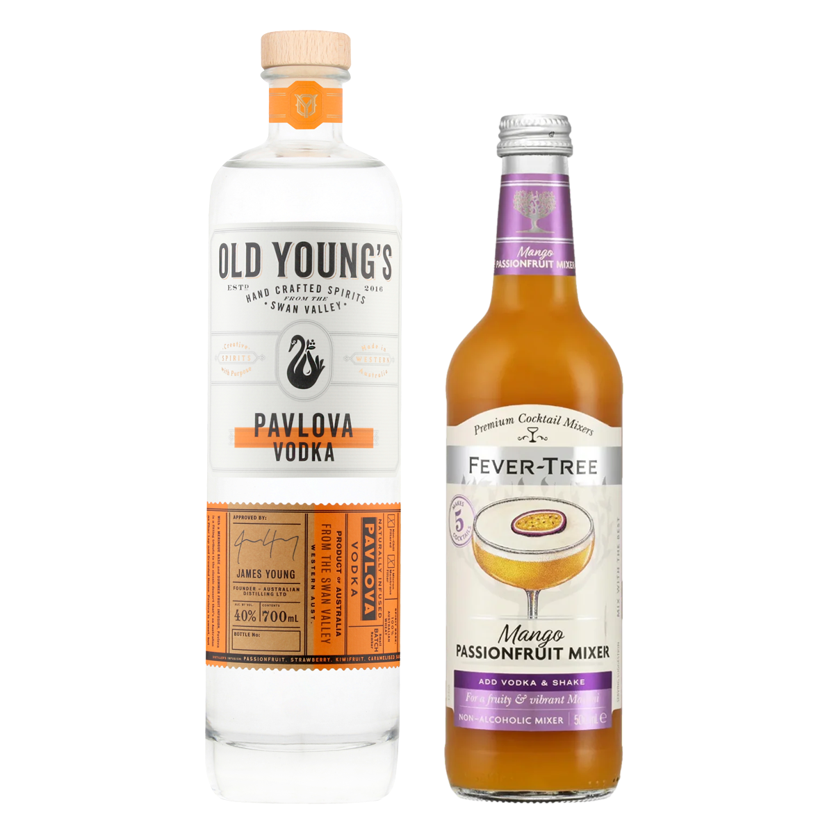 Pavlova Vodka x Fever-Tree Bundle